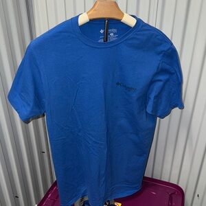 Columbia Men's Vibrant Blue Short Sleeve Tee